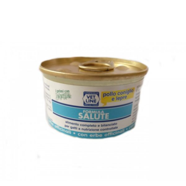 Vetline Umido Gatto Coniglio e Lepre 85gr - Alimentazione Olistica Vetline Umido Gatto Coniglio e Lepre 85gr - Alimentazione Olistica